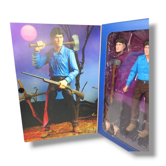 Brand New Neca The Evil Dead 40th Anniversary Ultimate Ash Figure NEW/SEALED - Picture 6 of 9
